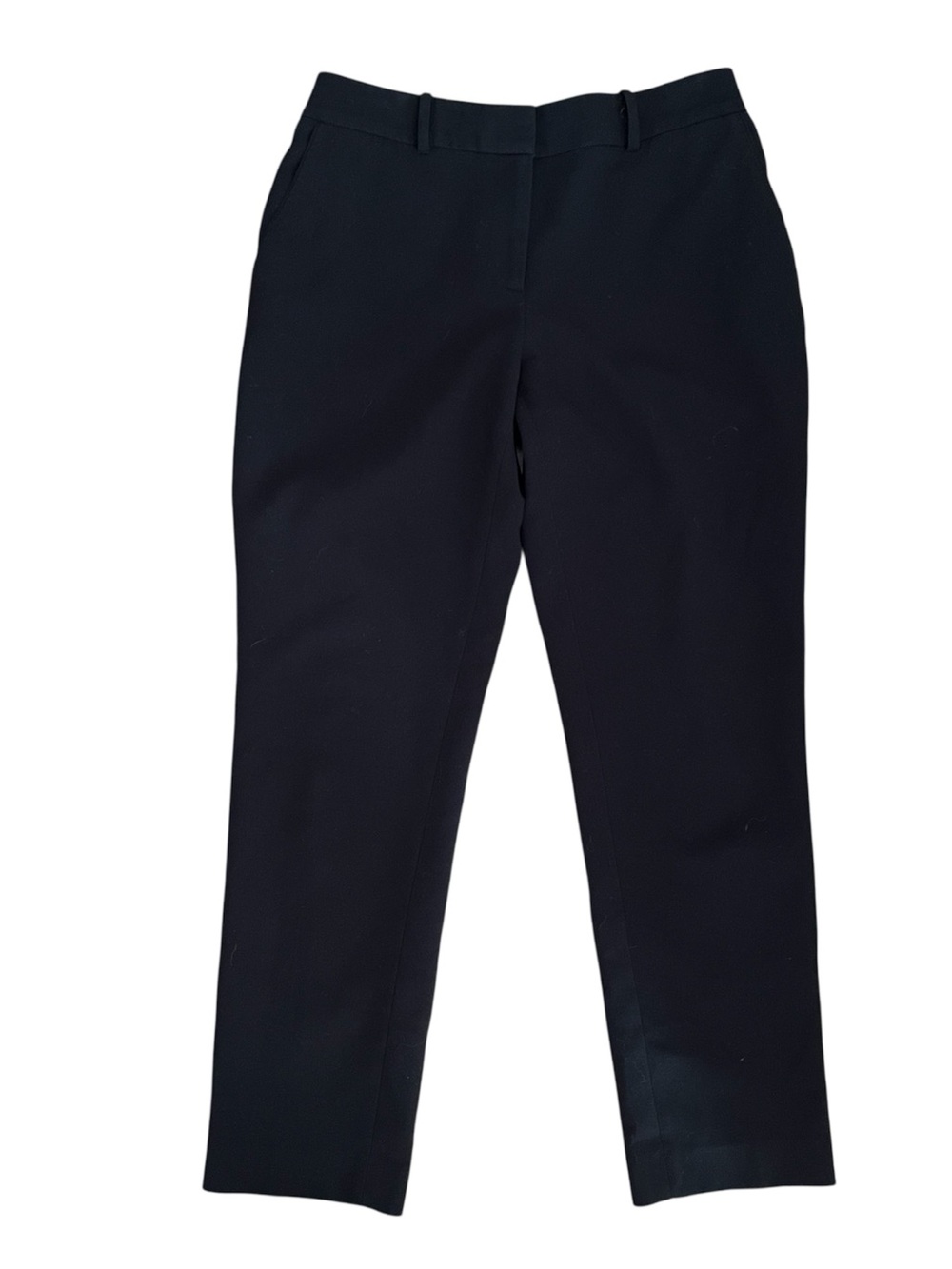 Karl Lagerfeld Black Straight-Leg Dress Pants
